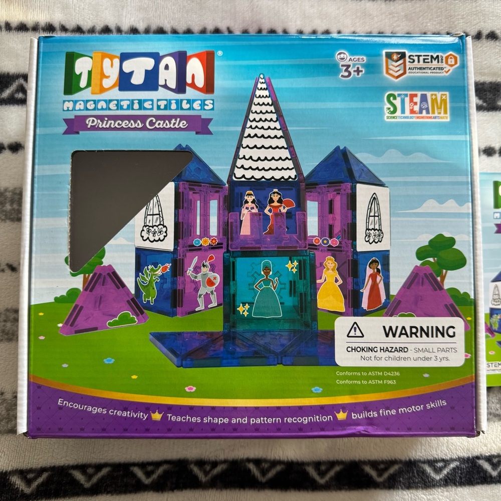 Princess Castle Magnetic Tiles